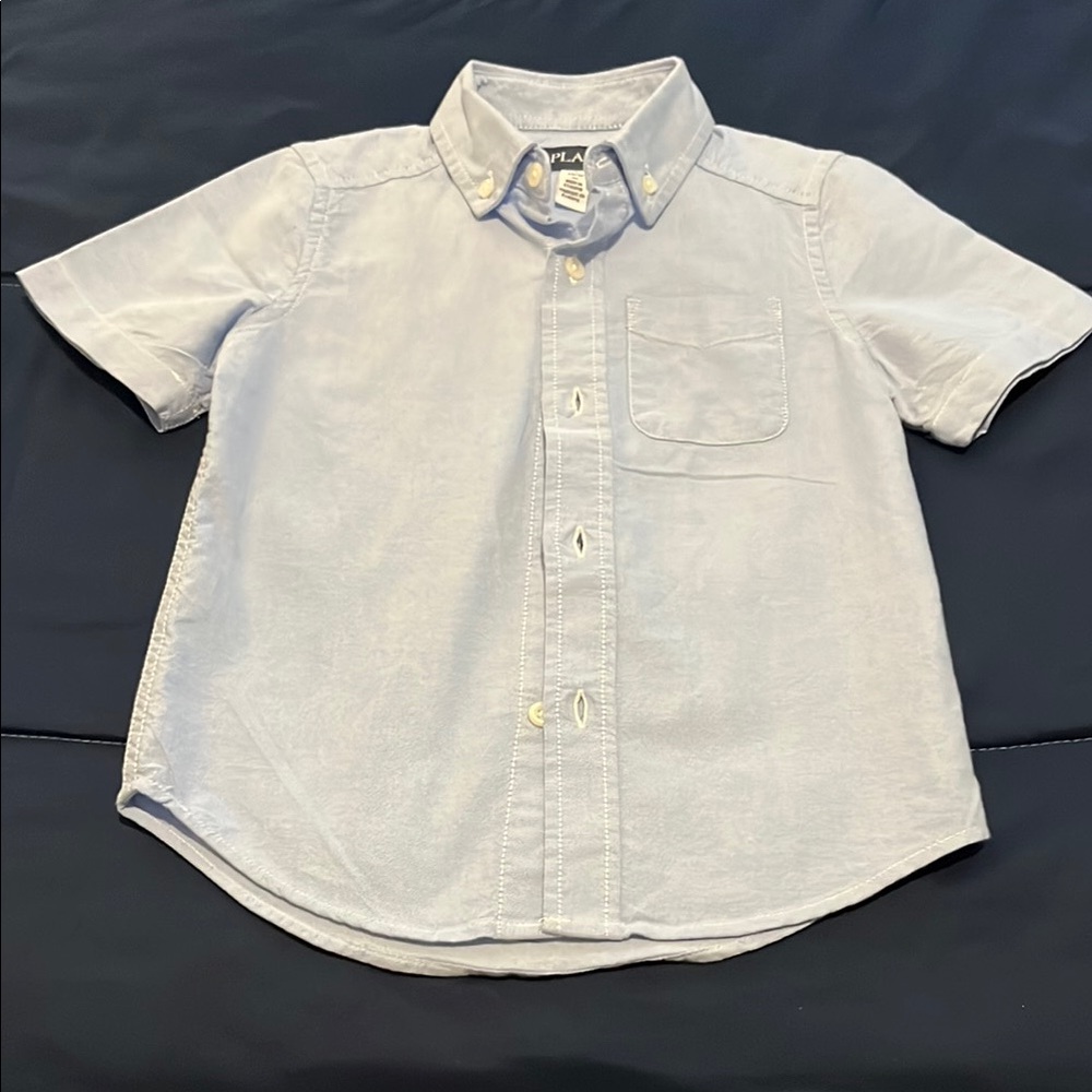 Classic Blue Kids Shirt by Ralph Lauren